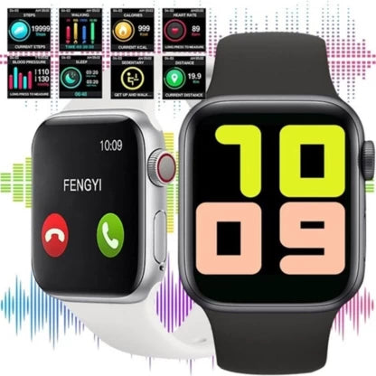 FocusFit T500 Pro Bundle Smartwatch  (Pink Strap, L)